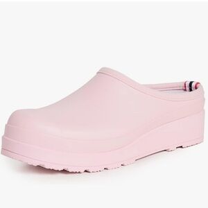 Hunter Original Play Clog pink sz 9